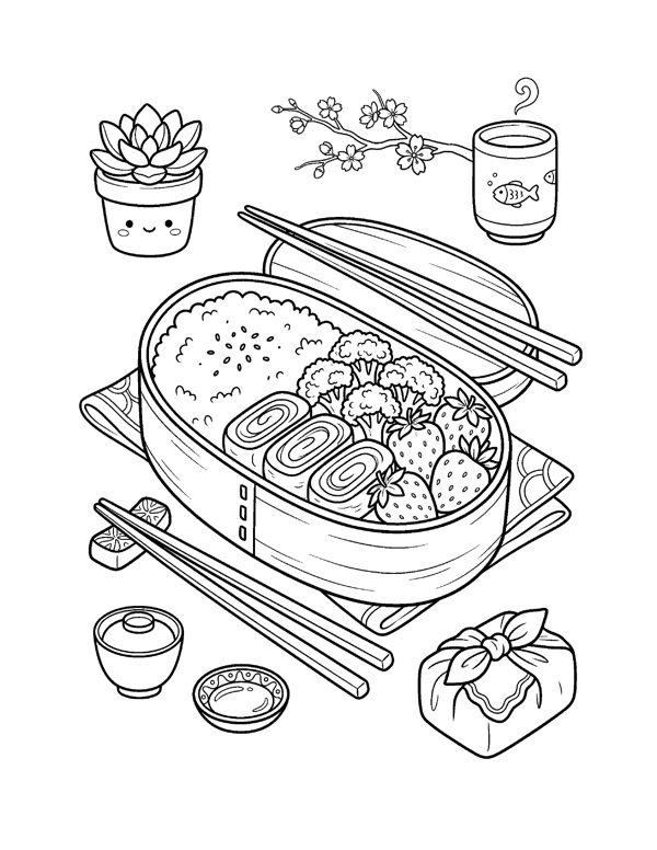 Aesthetic Coloring Pages for Teens & Young Adults page 12
