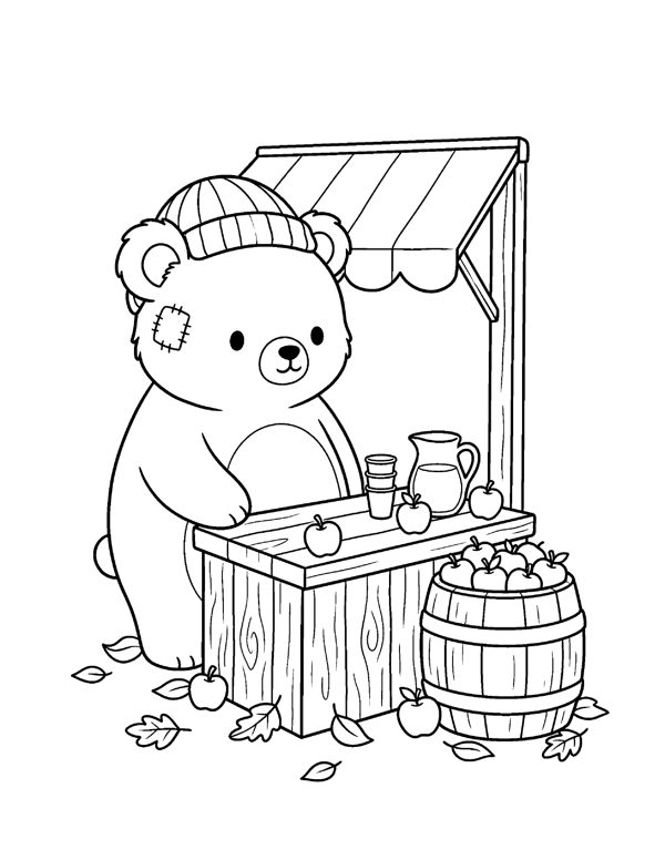 Aesthetic Halloween Coloring Pages for Teens page 12