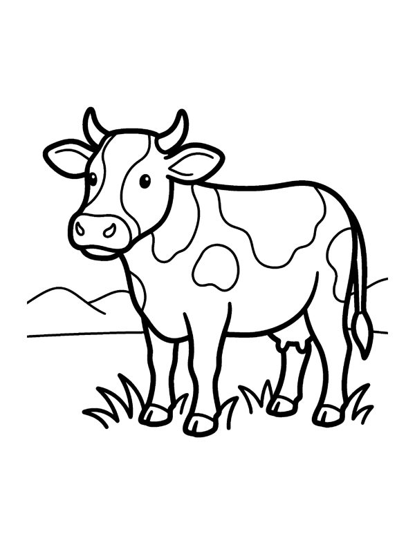 Bold & Easy Animal Coloring Pages for Seniors & Beginners page 5