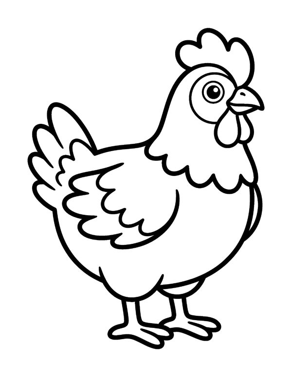 Bold & Easy Animal Coloring Pages for Seniors & Beginners page 9
