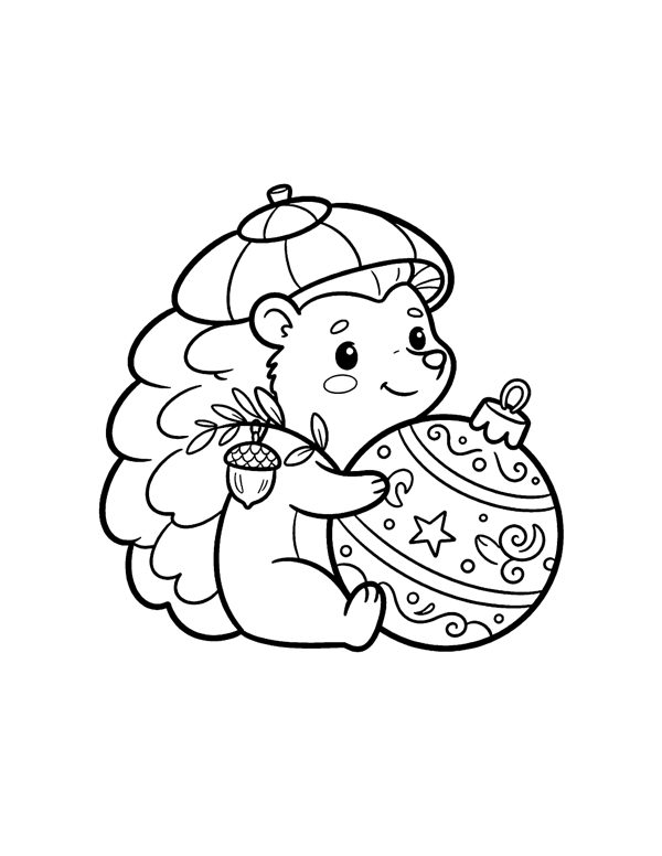 Bold & Easy Christmas Coloring Pages Vol. 2 page 9