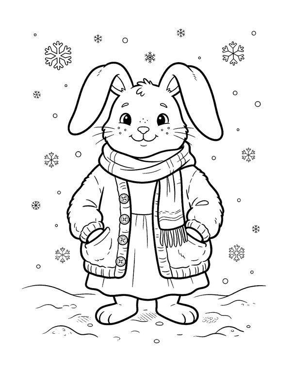 Bold & Easy Christmas Coloring Pages Vol. 2 page 14