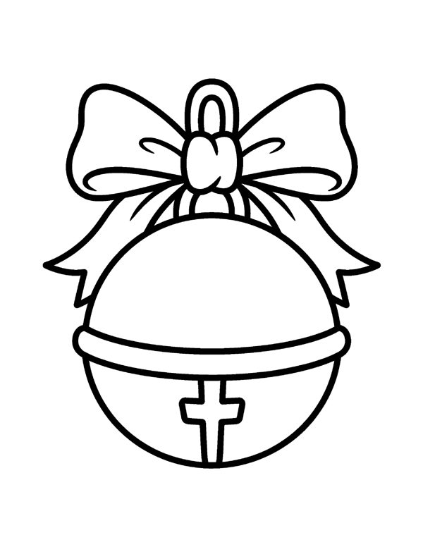 Bold & Easy Christmas Coloring Pages for Seniors & Beginners page 9