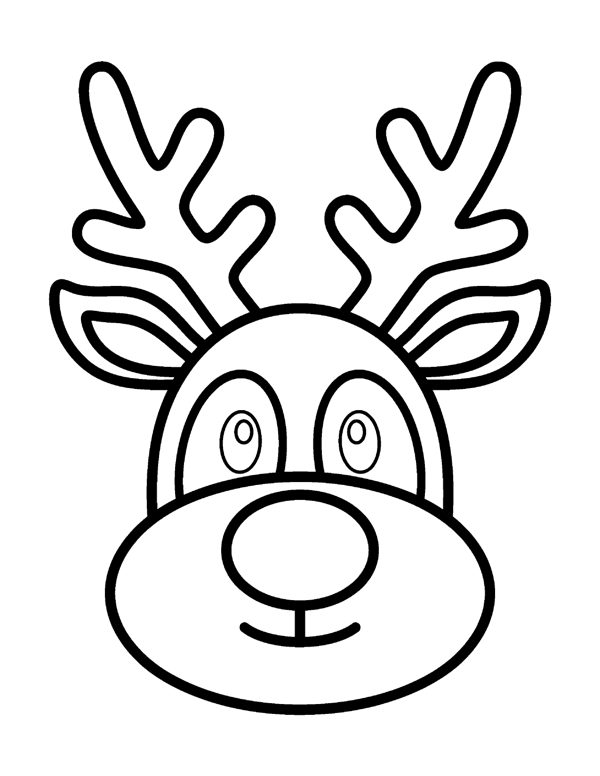 Bold & Easy Christmas Coloring Pages for Seniors & Beginners page 10