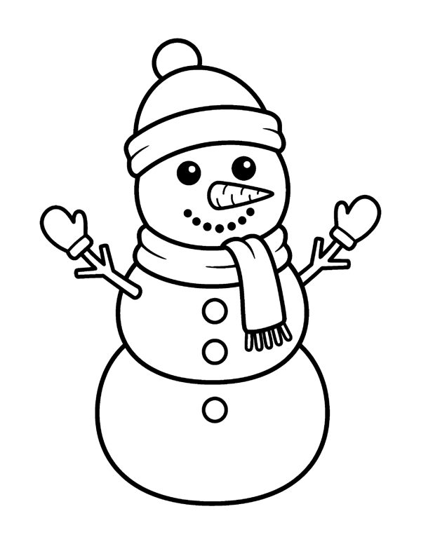 Bold & Easy Christmas Coloring Pages for Seniors & Beginners free sample