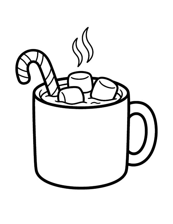 Bold & Easy Christmas Coloring Pages for Seniors & Beginners page 13