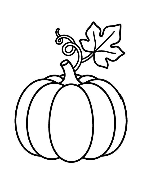 Bold & Easy Fall Coloring Pages free sample