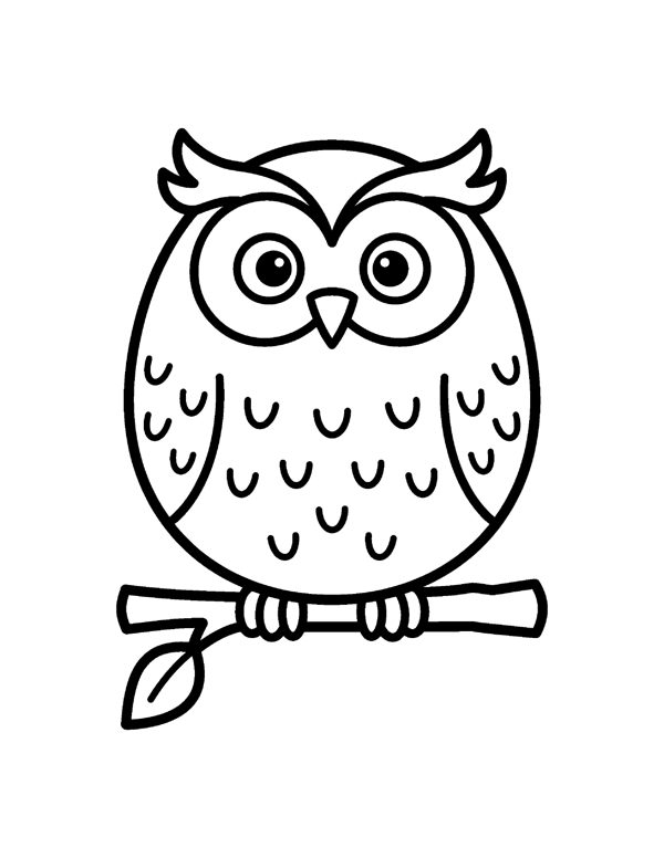 Bold & Easy Fall Coloring Pages page 8