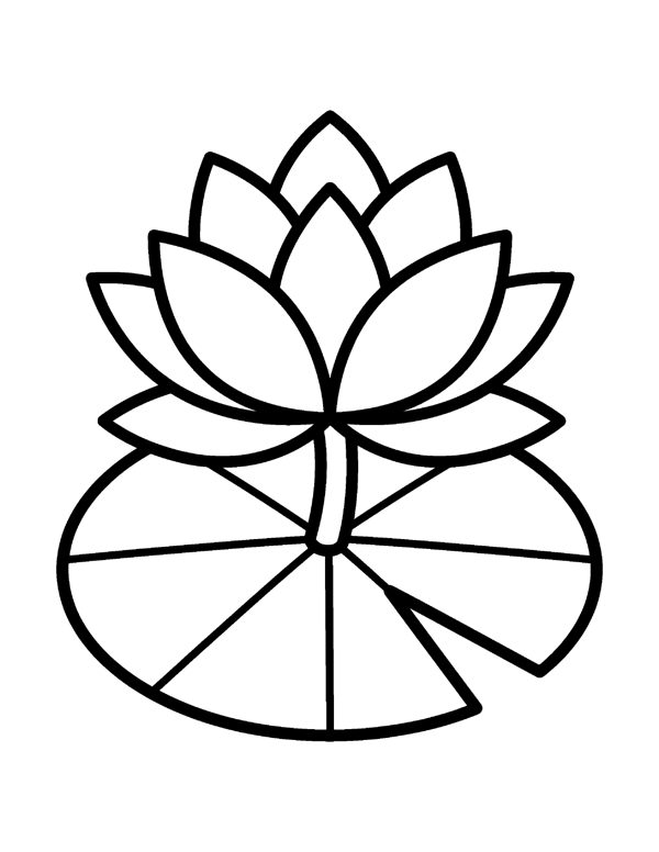 Bold & Easy Flower Coloring Pages for Seniors & Beginners page 7