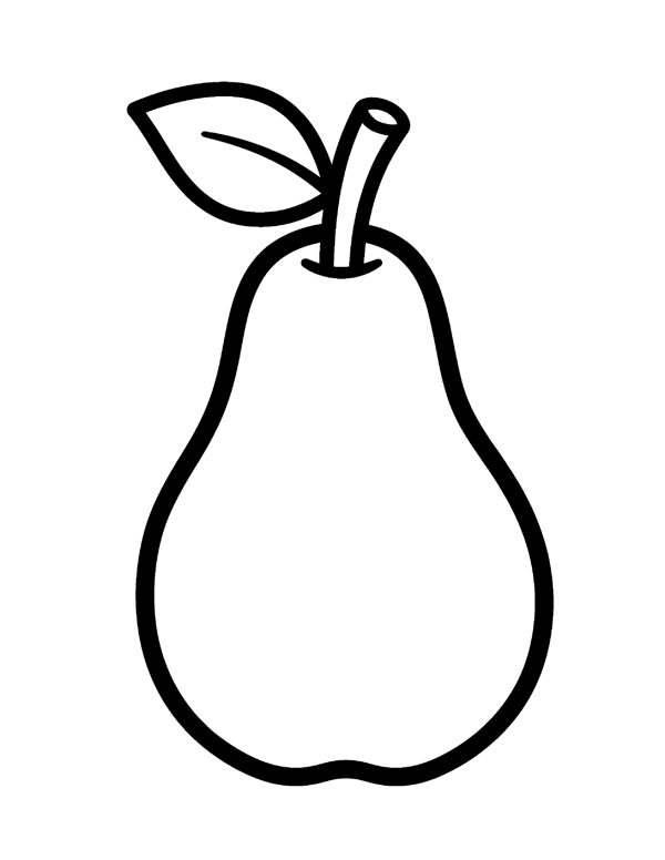 Bold & Easy Fruit & Vegetable Coloring Pages for Seniors & Beginners page 2