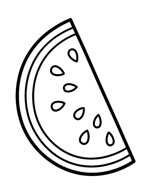 Bold & Easy Fruit & Vegetable Coloring Pages for Seniors & Beginners page 7