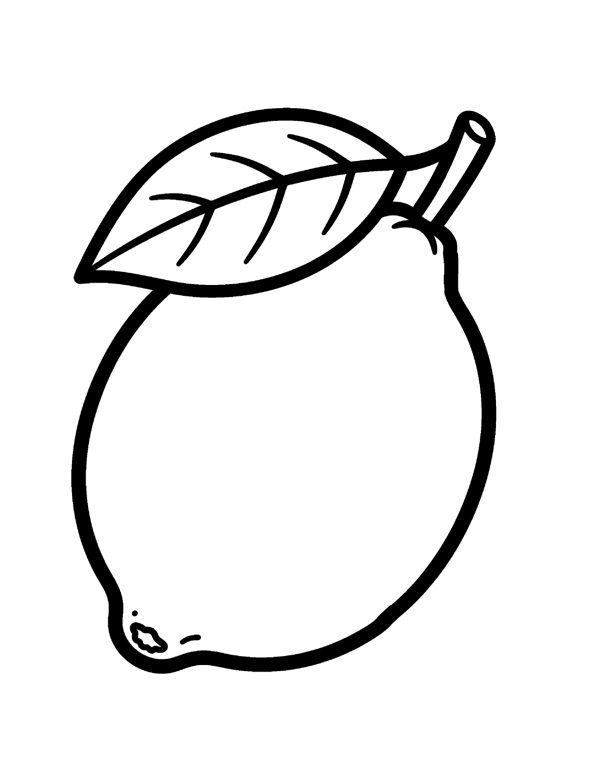 Bold & Easy Fruit & Vegetable Coloring Pages for Seniors & Beginners page 10