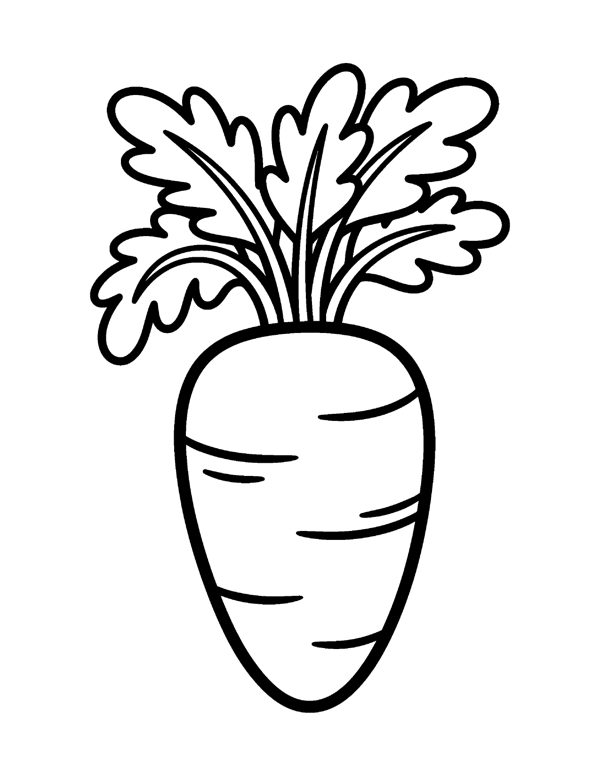 Bold & Easy Fruit & Vegetable Coloring Pages for Seniors & Beginners page 11