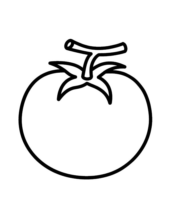 Bold & Easy Fruit & Vegetable Coloring Pages for Seniors & Beginners page 12