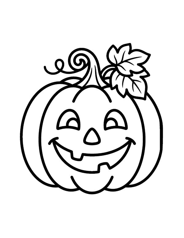 Bold & Easy Halloween Coloring Pages - Set 2 free sample