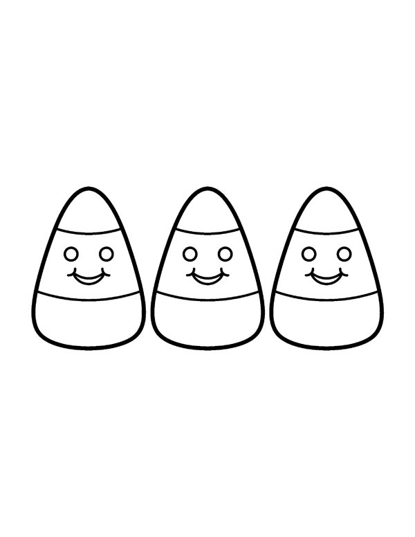 Bold & Easy Halloween Coloring Pages - Set 2 page 15