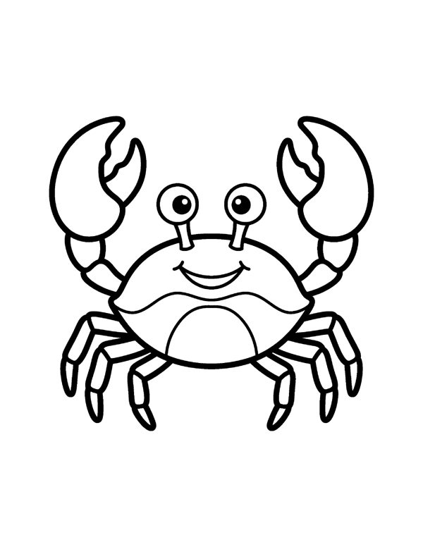 Bold & Easy Ocean Coloring Pages for Seniors & Beginners page 5