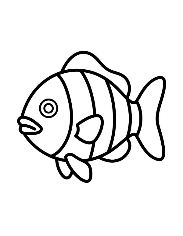 Bold & Easy Ocean Coloring Pages for Seniors & Beginners page 7