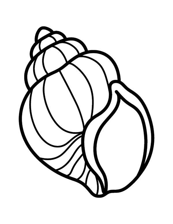 Bold & Easy Ocean Coloring Pages for Seniors & Beginners page 9