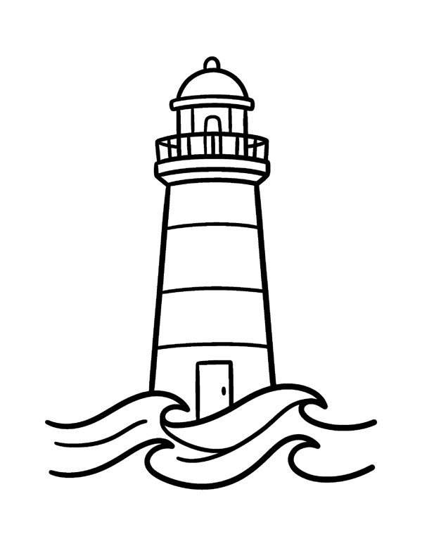 Bold & Easy Ocean Coloring Pages for Seniors & Beginners page 11