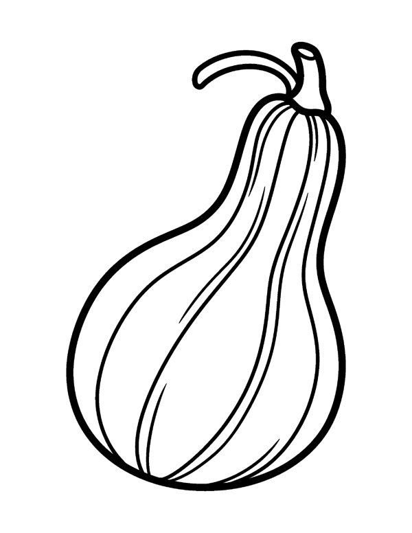 Bold & Easy Pumpkin Coloring Pages page 7