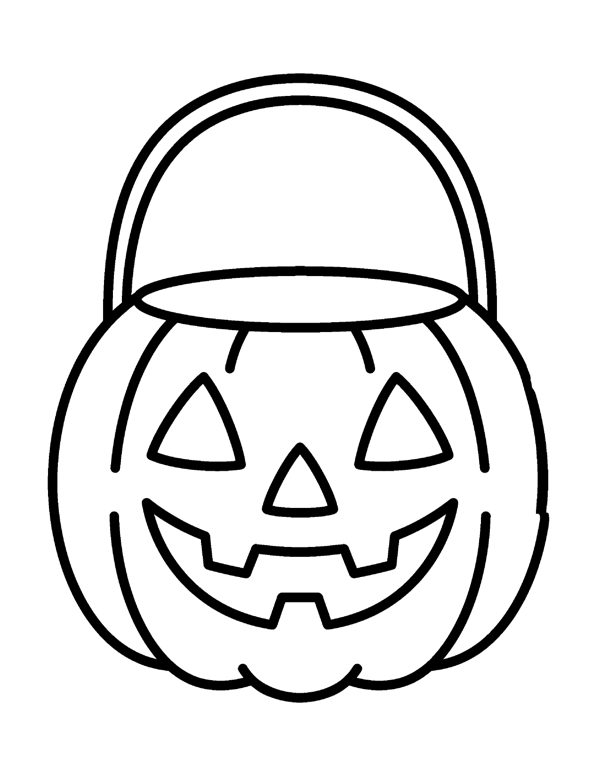 Bold & Easy Pumpkin Coloring Pages page 12