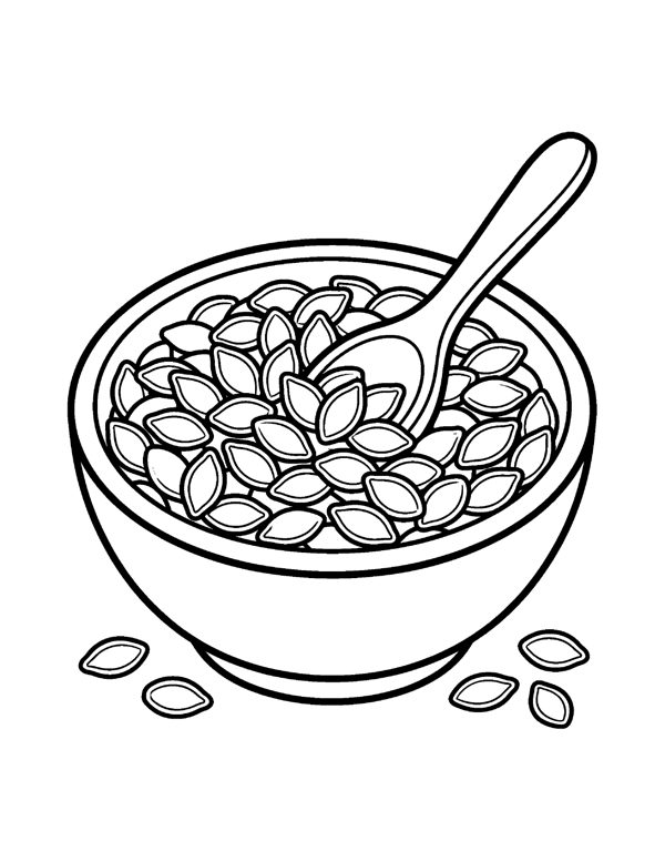 Bold & Easy Pumpkin Coloring Pages page 16