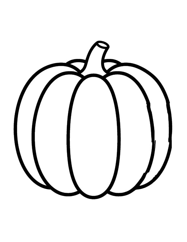 Bold & Easy Pumpkin Coloring Pages page 18