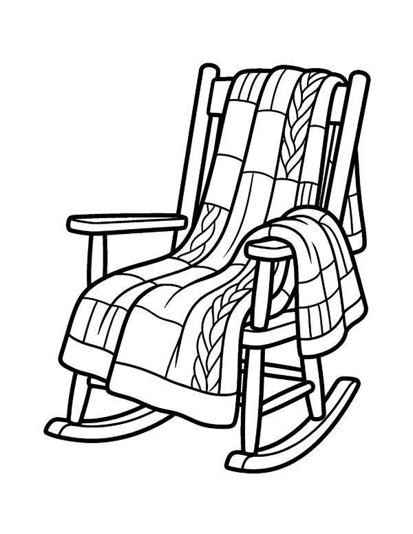 20 Bold & Easy Large Print Coloring Pages for Seniors & Beginners page 5