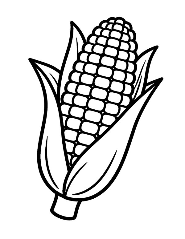 Bold & Easy Thanksgiving Coloring Pages for Seniors & Beginners page 4