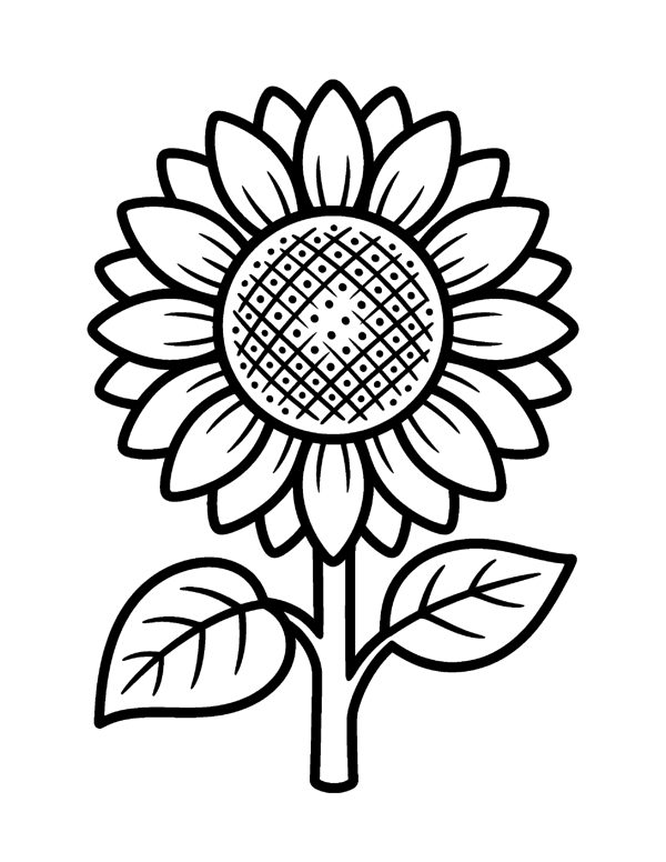 Bold & Easy Thanksgiving Coloring Pages for Seniors & Beginners page 10