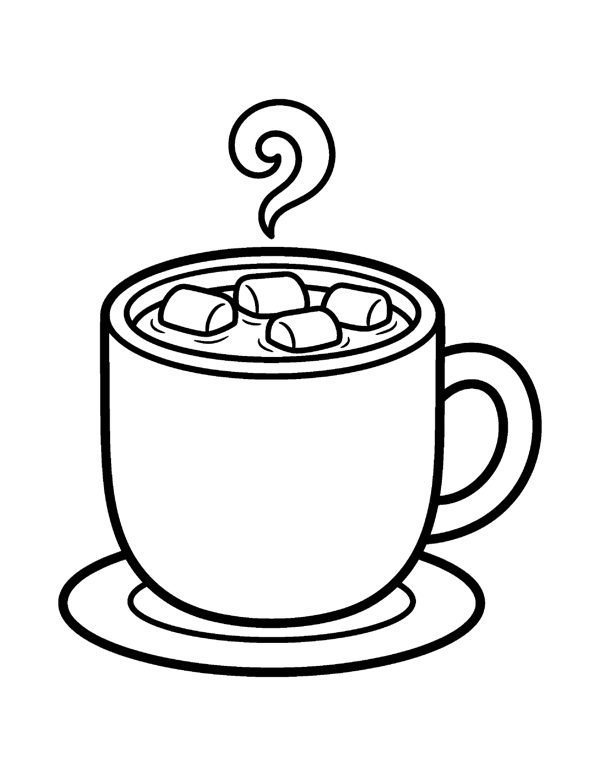 Bold & Easy Winter Coloring Pages for Seniors & Beginners free sample