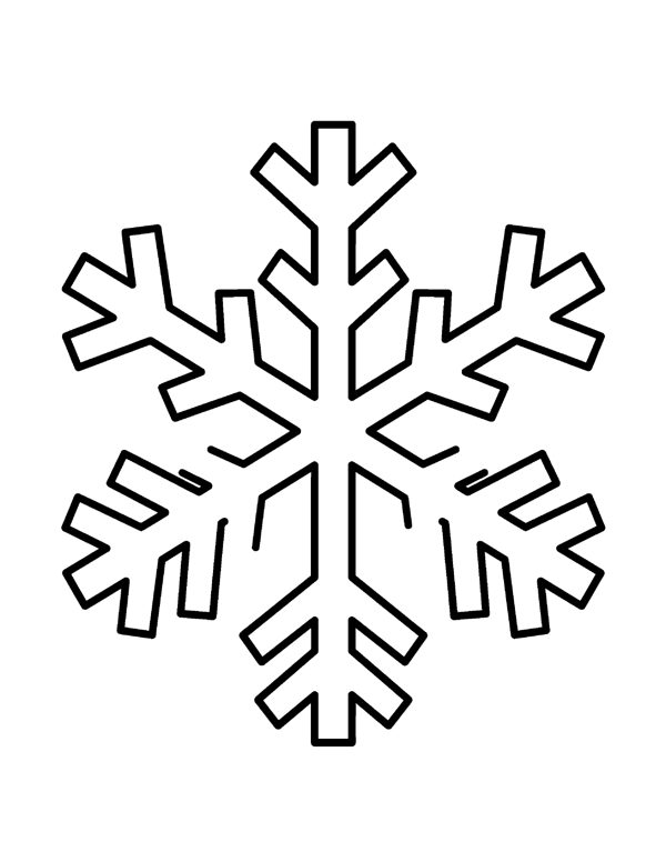 Bold & Easy Winter Coloring Pages for Seniors & Beginners page 4