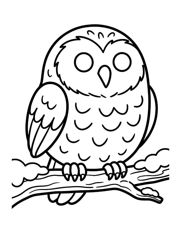 Bold & Easy Winter Coloring Pages for Seniors & Beginners page 14