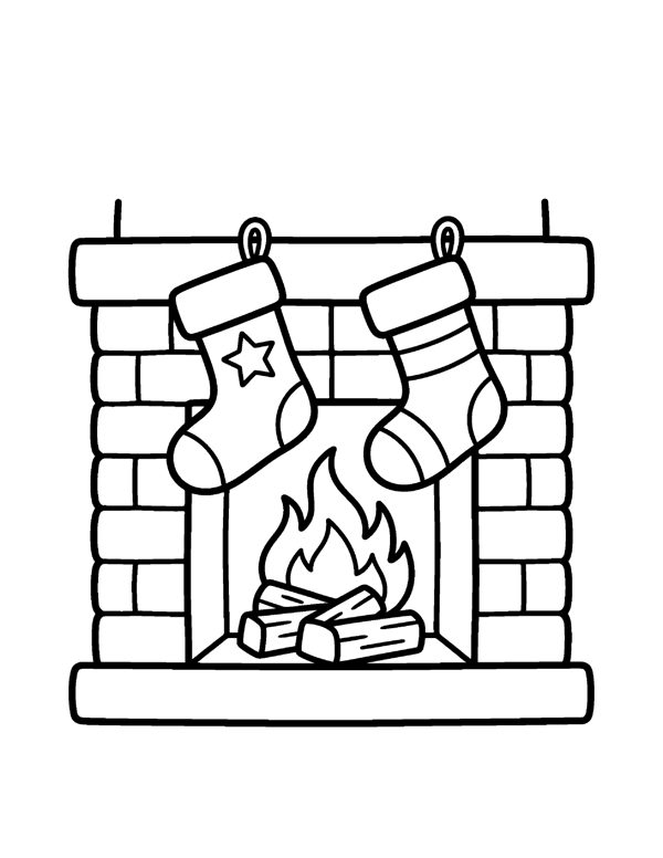 Bold & Easy Winter Coloring Pages for Seniors & Beginners page 18
