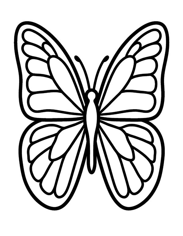 20 Bold & Easy Digital Coloring Pages for iPad & Tablet - Transparent PNG, Large Print page 3