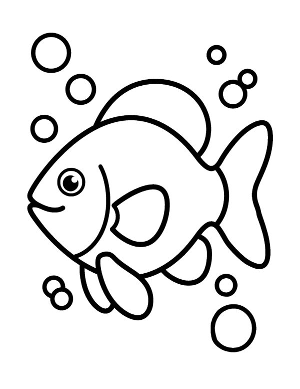 20 Bold & Easy Digital Coloring Pages for iPad & Tablet - Transparent PNG, Large Print page 11