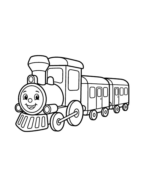 Cars & Trucks Coloring Pages for Kids page 15