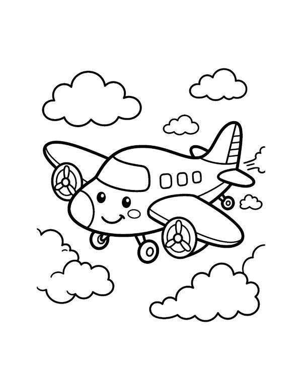 Cars & Trucks Coloring Pages for Kids page 16