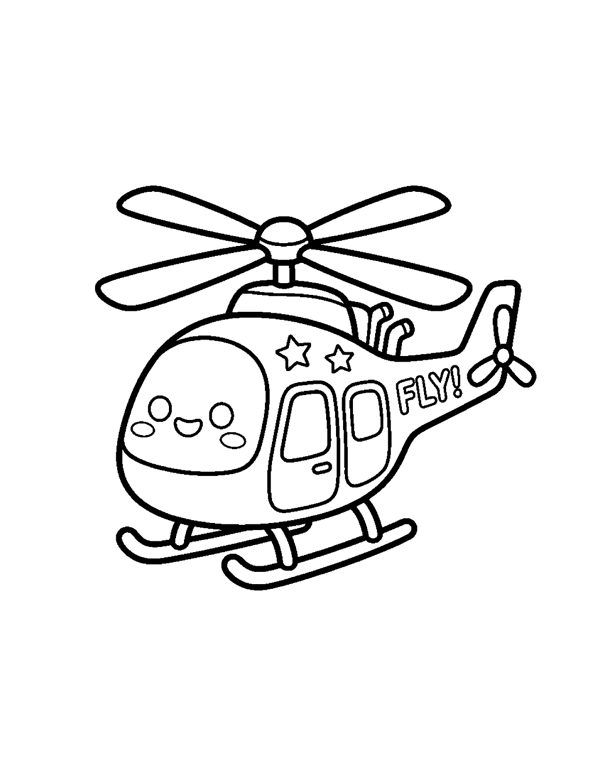 Cars & Trucks Coloring Pages for Kids page 17