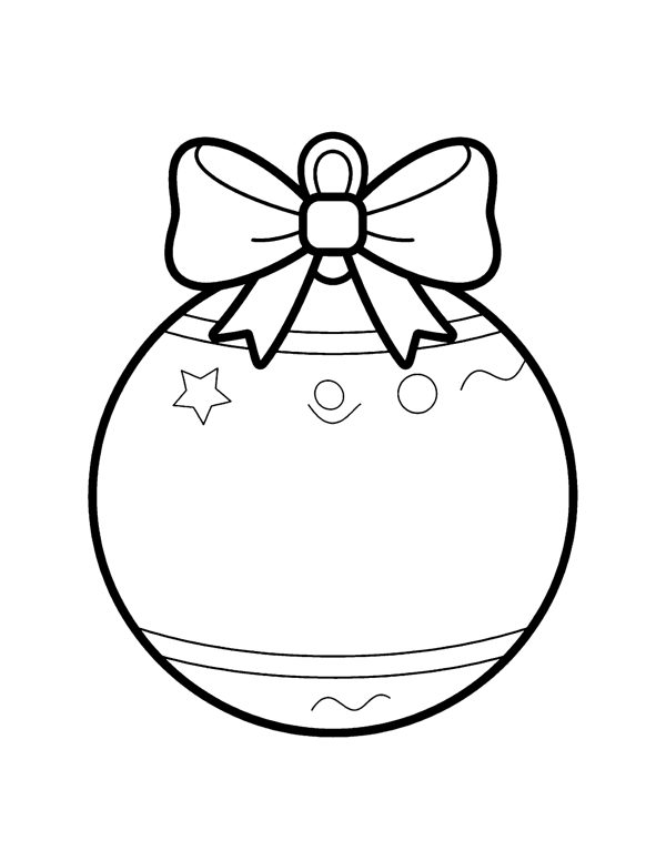 Christmas Coloring Pages for Toddlers page 2