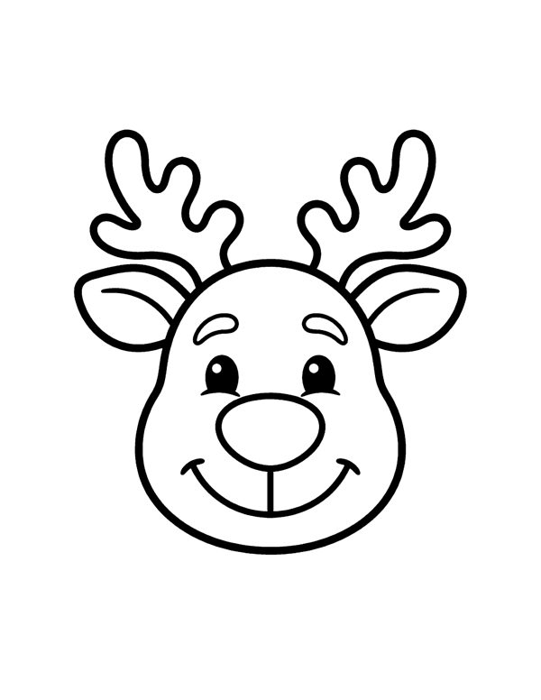 Christmas Coloring Pages for Toddlers page 11