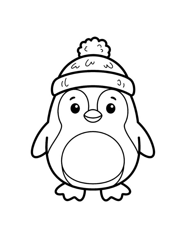 Christmas Coloring Pages for Toddlers page 12