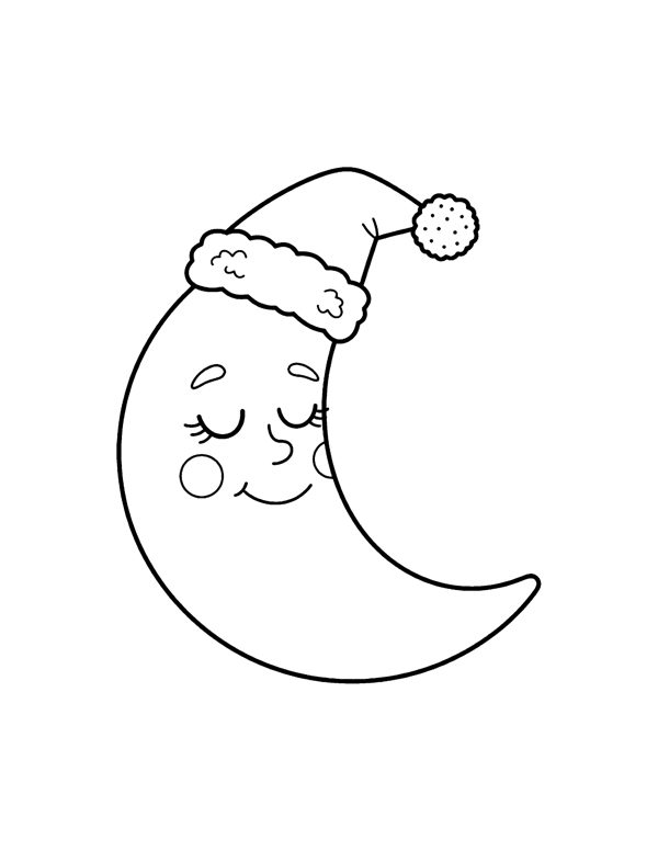 Christmas Coloring Pages for Toddlers page 20