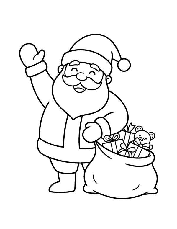Christmas Coloring Pages for Kids