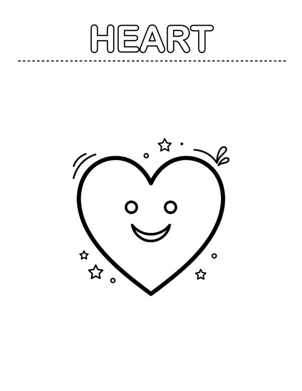 Numbers & Shapes Coloring Pages for Preschool & Kindergarten page 16