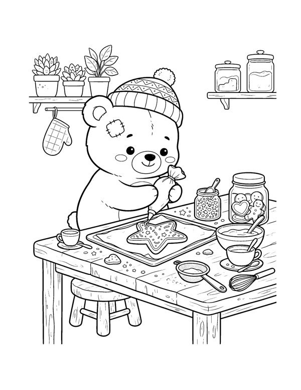 Cozy Christmas Coloring Pages Vol. 2 page 11