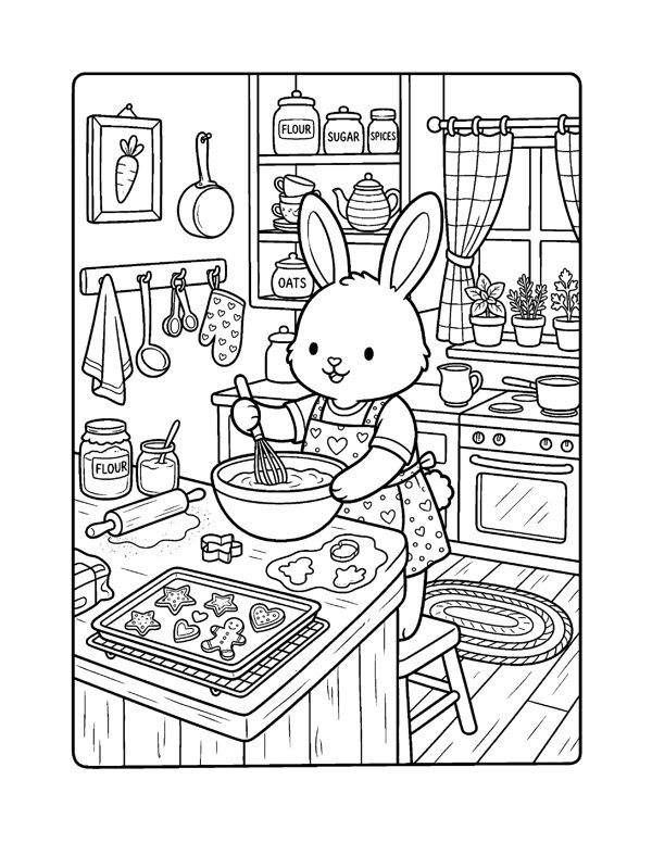Cozy Coloring Pages for Adults & Teens page 3