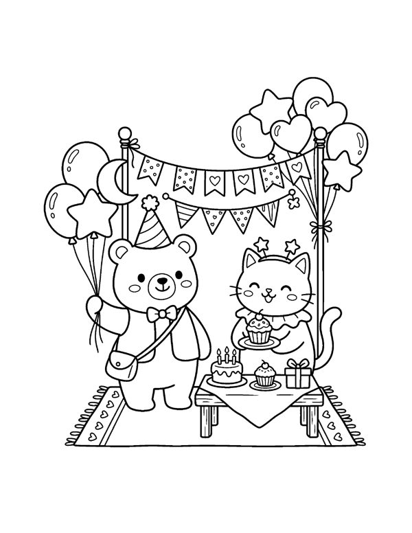 Cozy Halloween Coloring Pages for Adults & Teens page 12
