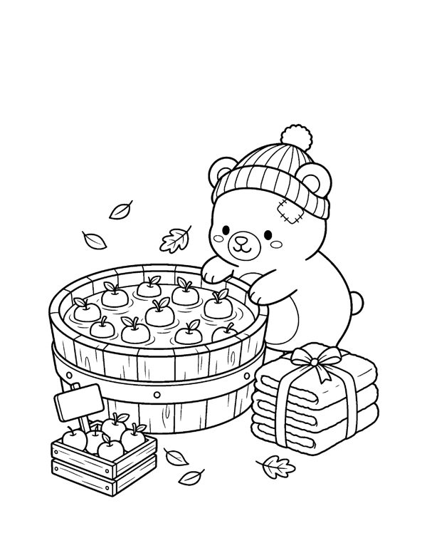 Cozy Pumpkin Patch Coloring Pages for Adults & Teens page 13